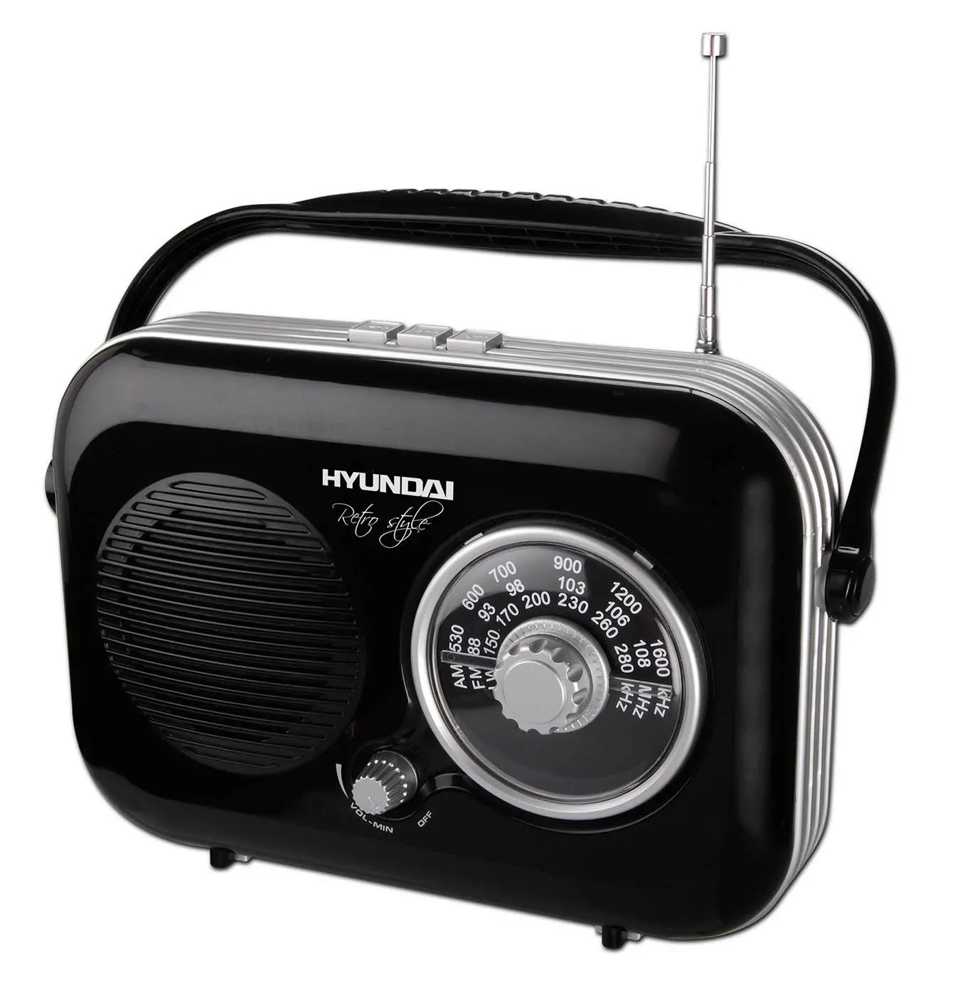 Radioodbiornik Hyundai PR 100 Radio FM Czarny
