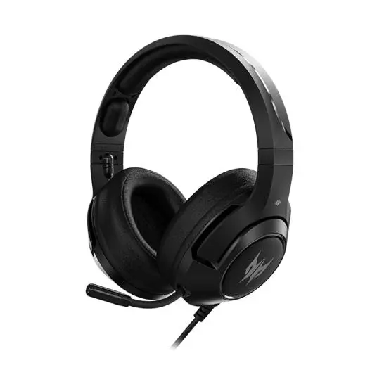 Słuchawki przewodowe z mikrofonem Acer Predator Galea 350 Nauszne Czarny