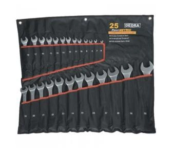 Zestaw kluczy Dedra 1406 25szt.