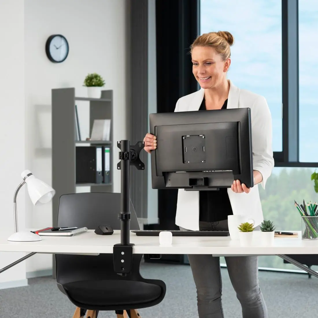 Uchwyt do monitora Hama 118489 od 13" do 32" Max 10kg