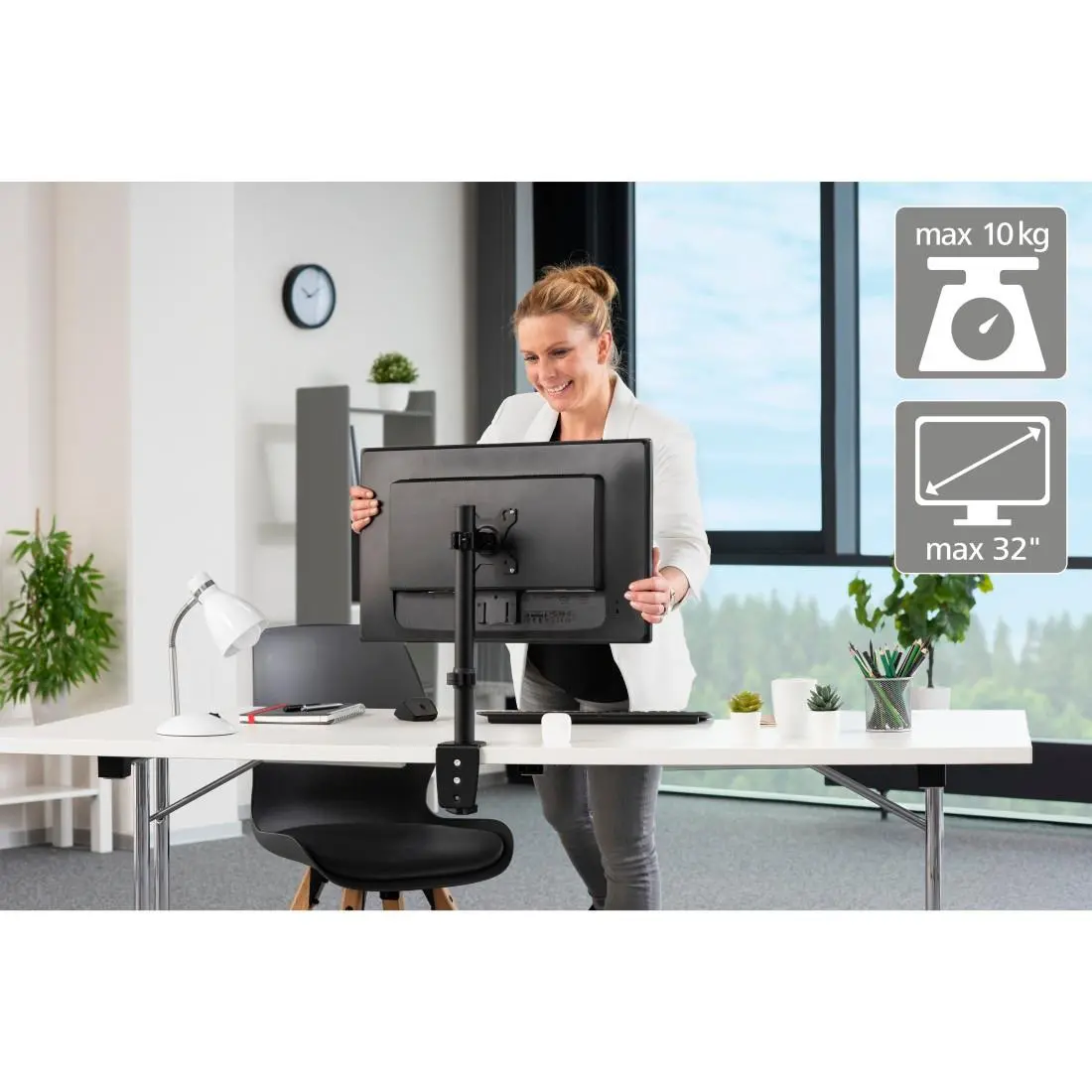 Uchwyt do monitora Hama 118489 od 13" do 32" Max 10kg