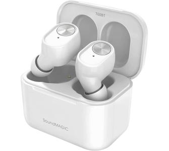 Słuchawki bezprzewodowe SoundMAGIC T60BT - dokanałowe - Bluetooth 5.2 - biały