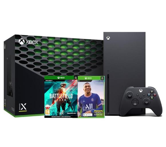 konsola Xbox Series X Xbox Series X + FIFA 22 + Battlefield 2042