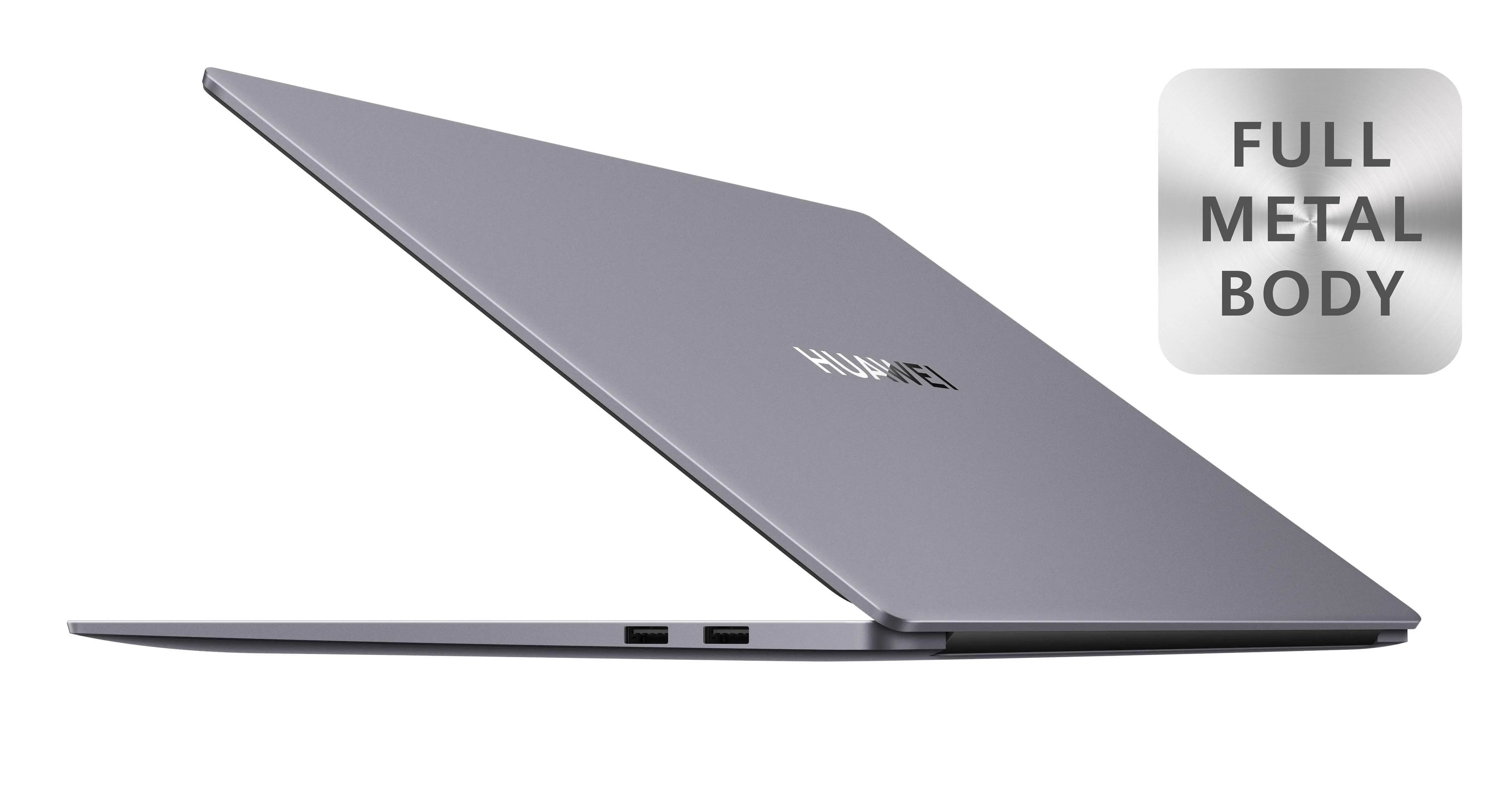 Laptop Huawei MateBook D 16 16" i5-12450H 16GB RAM 512GB Dysk SSD Win11 Szary