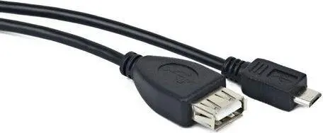 Kabel Natec USB-A do microUSB 0,3m Czarny