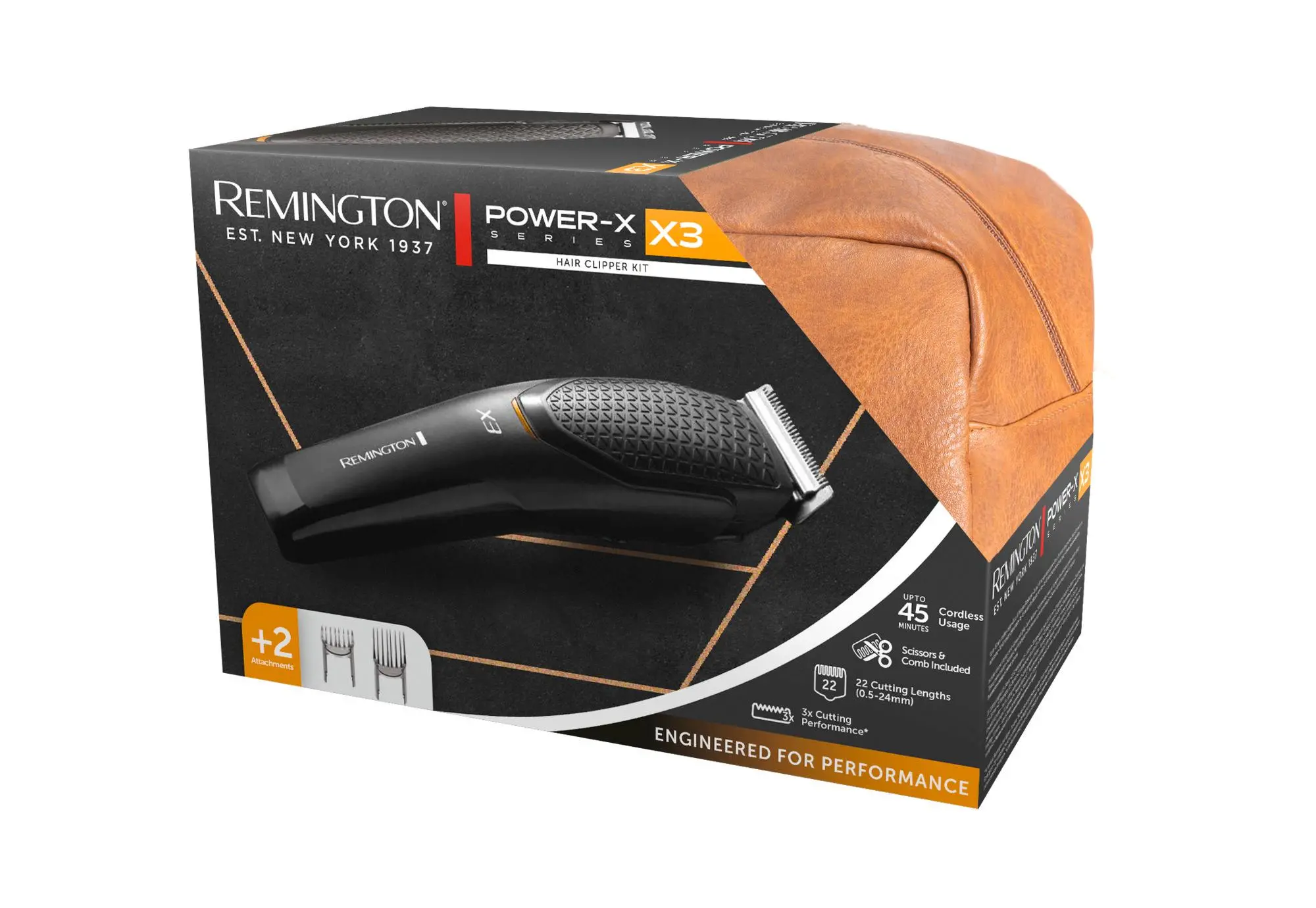 Maszynka do włosów Remington Power X3 HC3000GP 45min