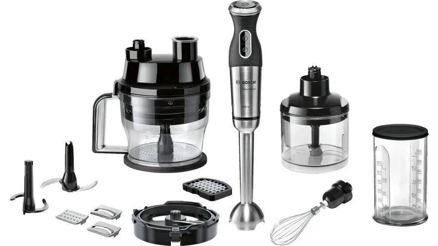 Blender Bosch MaxoMixx MSM881X1 800W Malakser Mini rozdrabniacz Krajarka w kostkę