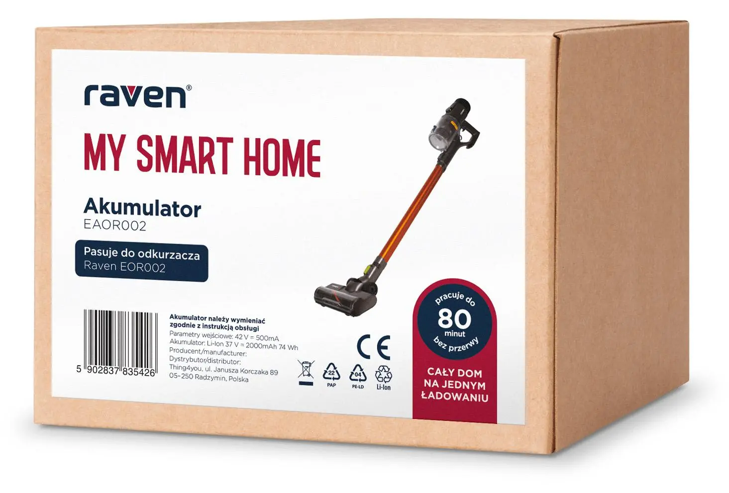 Akumulator Raven EAOR002