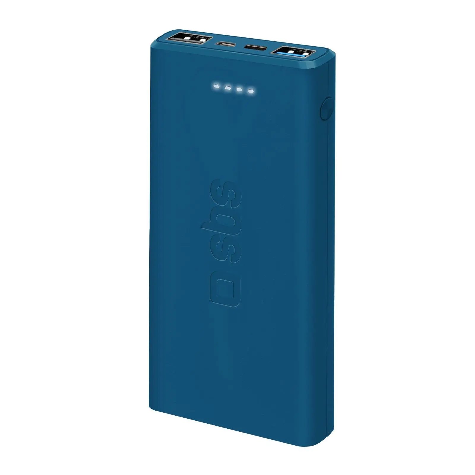 Powerbank SBS TTBB10000FASTA 10000mAh USB-C + micro USB 10W Niebieski