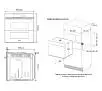 Piekarnik elektryczny parowy Samsung NV7B4545VAS Dual Cook Flex Termoobieg Srebrny-stal