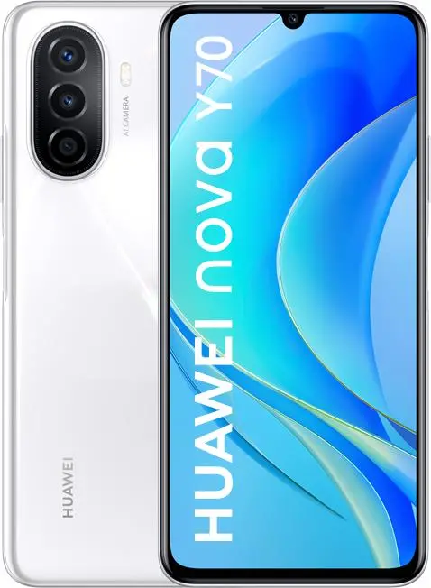 Smartfon Huawei Nova Y70 4/128GB 6,75" 48Mpix Biały