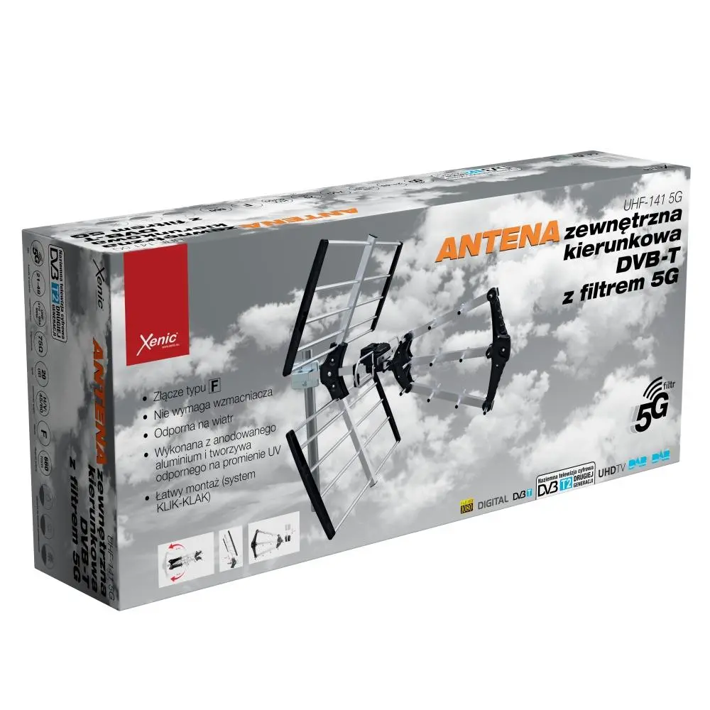 Antena Xenic UHF-141 5G