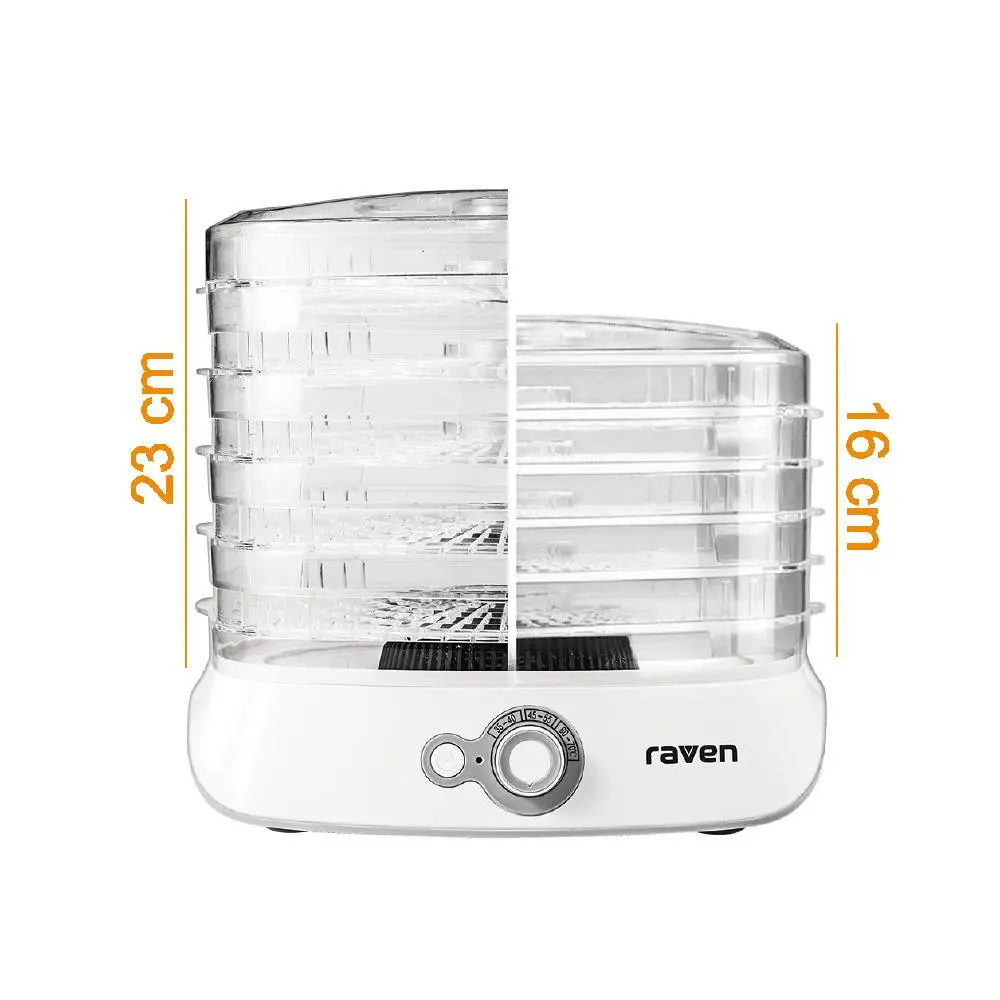 Suszarka do grzybów Raven ESS004X 500W 5 sit