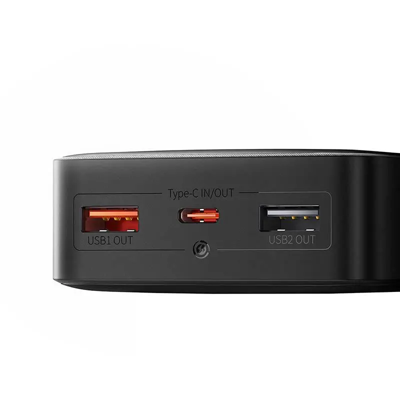 Powerbank Baseus PPBD020301 Bipow 20000mAh 2x USB USB-C 25W Czarny