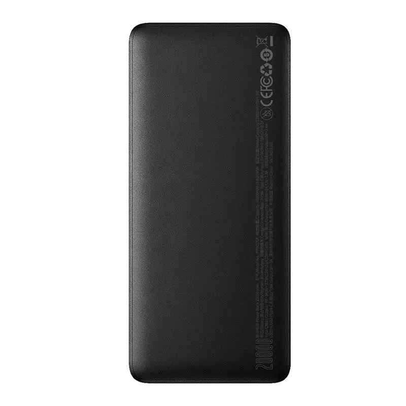Powerbank Baseus PPBD020301 Bipow 20000mAh 2x USB USB-C 25W Czarny