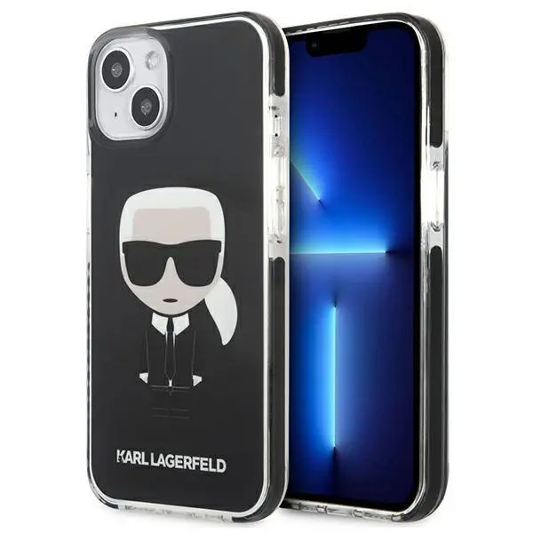 Etui Karl Lagerfeld Iconik Karl KLHCP13STPEIKK do iPhone 13 mini