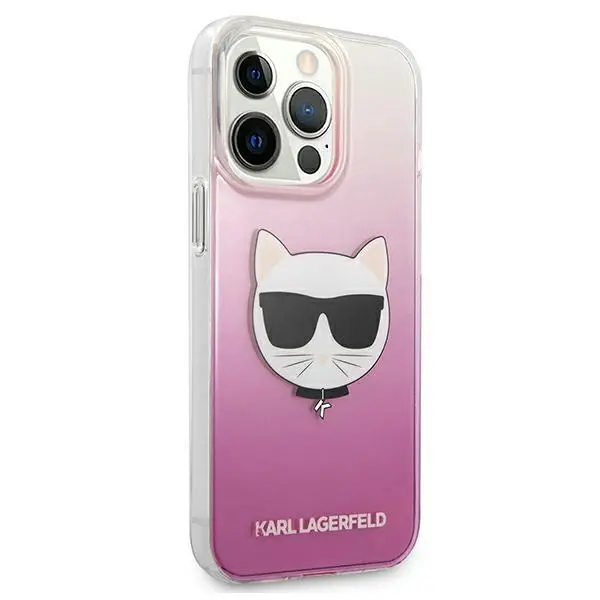 Etui Karl Lagerfeld Choupette Head KLHCP13XCTRP do iPhone 13 Pro Max