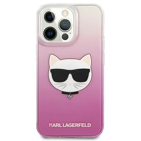 Etui Karl Lagerfeld Choupette Head KLHCP13XCTRP do iPhone 13 Pro Max