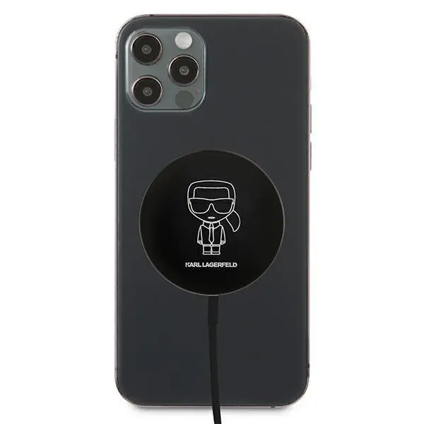 Ładowarka indukcyjna Karl Lagerfeld Karl Lagerfeld KLCBMSIKBK 15W MagSafe