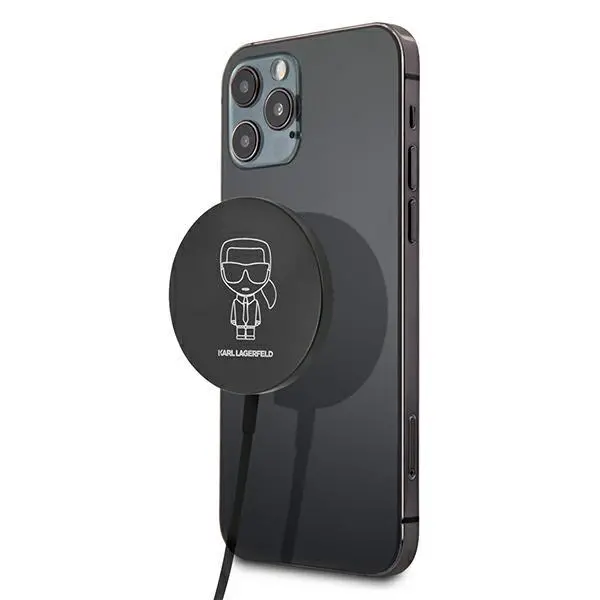 Ładowarka indukcyjna Karl Lagerfeld Karl Lagerfeld KLCBMSIKBK 15W MagSafe