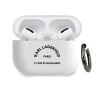 Etui na słuchawki Karl Lagerfeld KLACAPSILRSGWH Silicone RSG AirPods Pro Cover (biały)