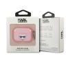 Etui na słuchawki Karl Lagerfeld KLAPUCHGP Glitter Choupette Head AirPods Pro Cover Różowy