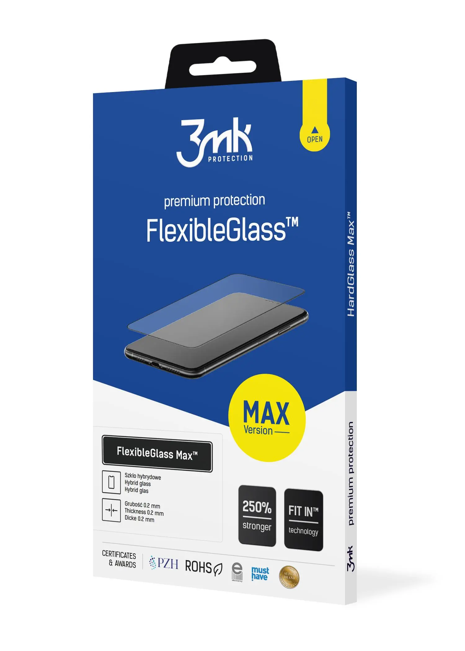 Szkło hybrydowe 3mk FlexibleGlass Max do iPhone 14 Plus