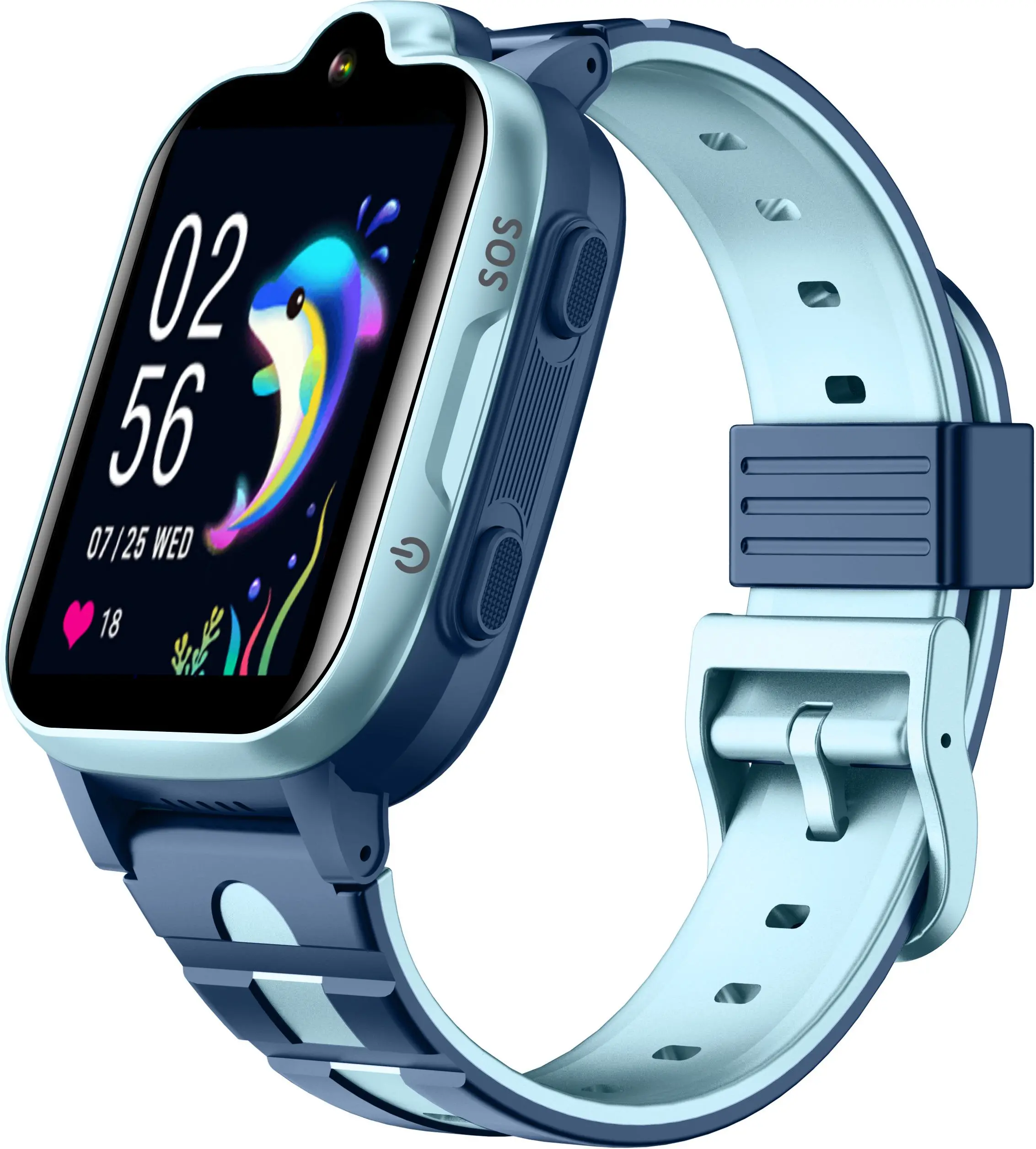 Smartwatch Bemi Play 53mm GPS  LTE Niebieski