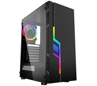 Obudowa Gembird Fornax 2000 RGB Czarny