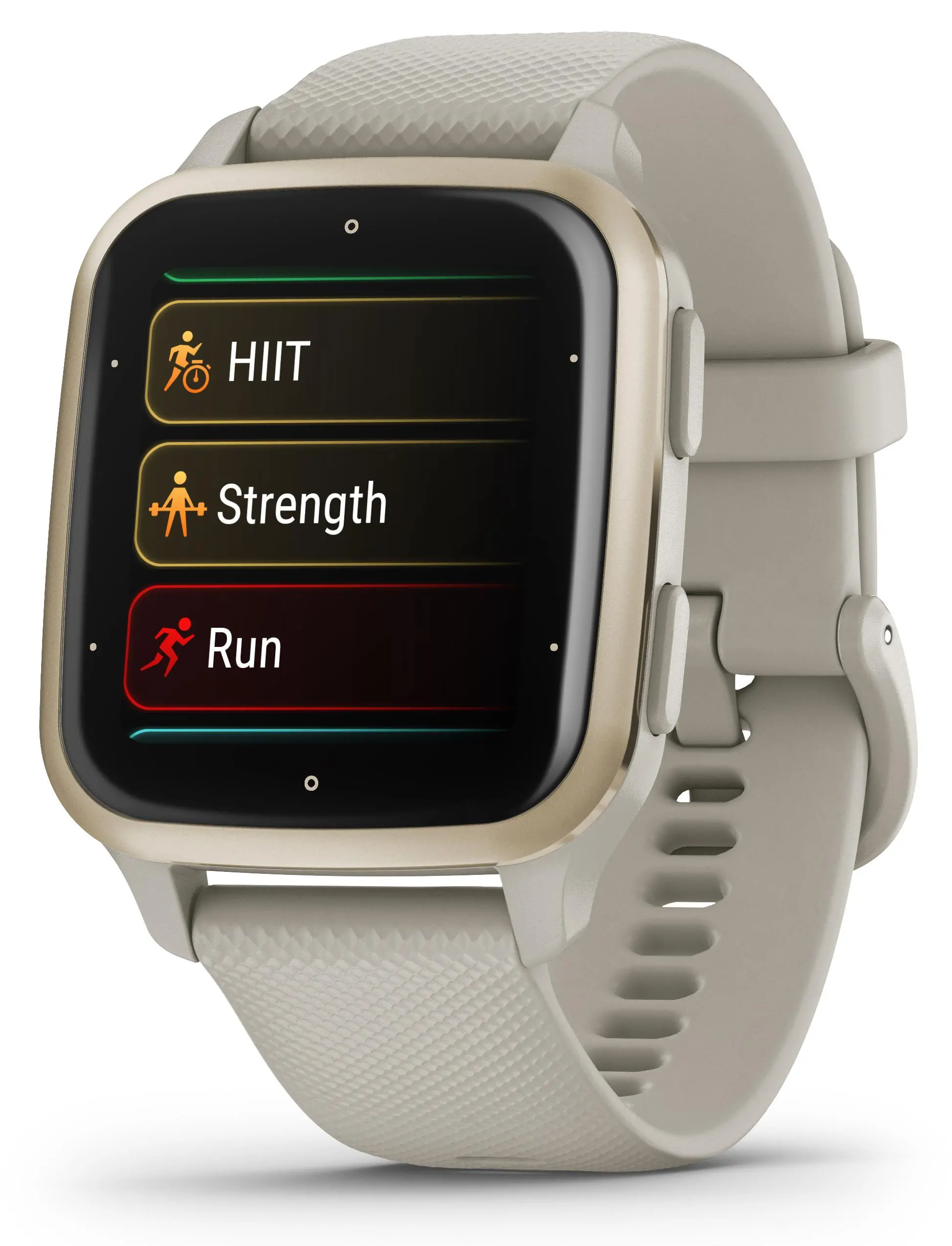 Smartwatch Garmin Venu Sq 2 Music Edition Beżowo-szary