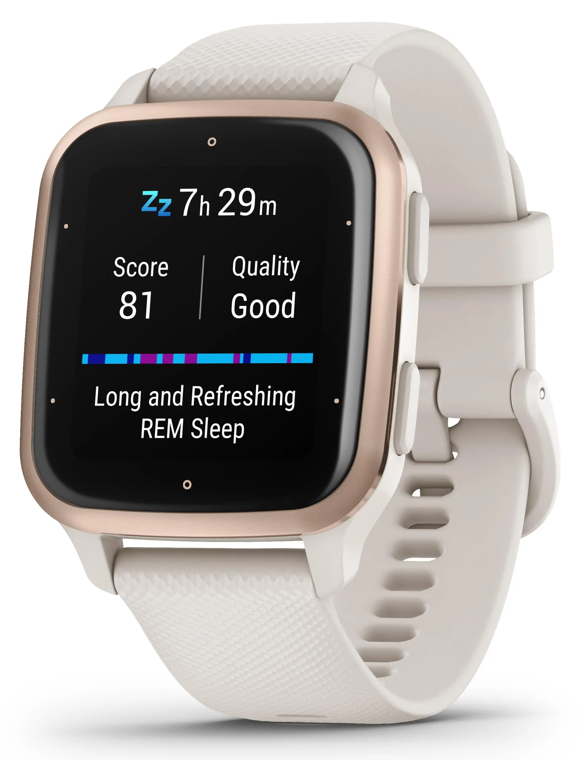 Smartwatch Garmin Venu Sq 2 Music Edition 40mm GPS Kremowy