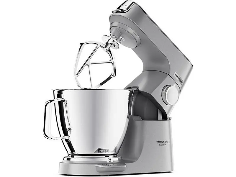 Robot kuchenny Kenwood KVL85.224SI Z wbudowaną wagą Cyfrowo sterowanym silnikiem Z dwiema misami