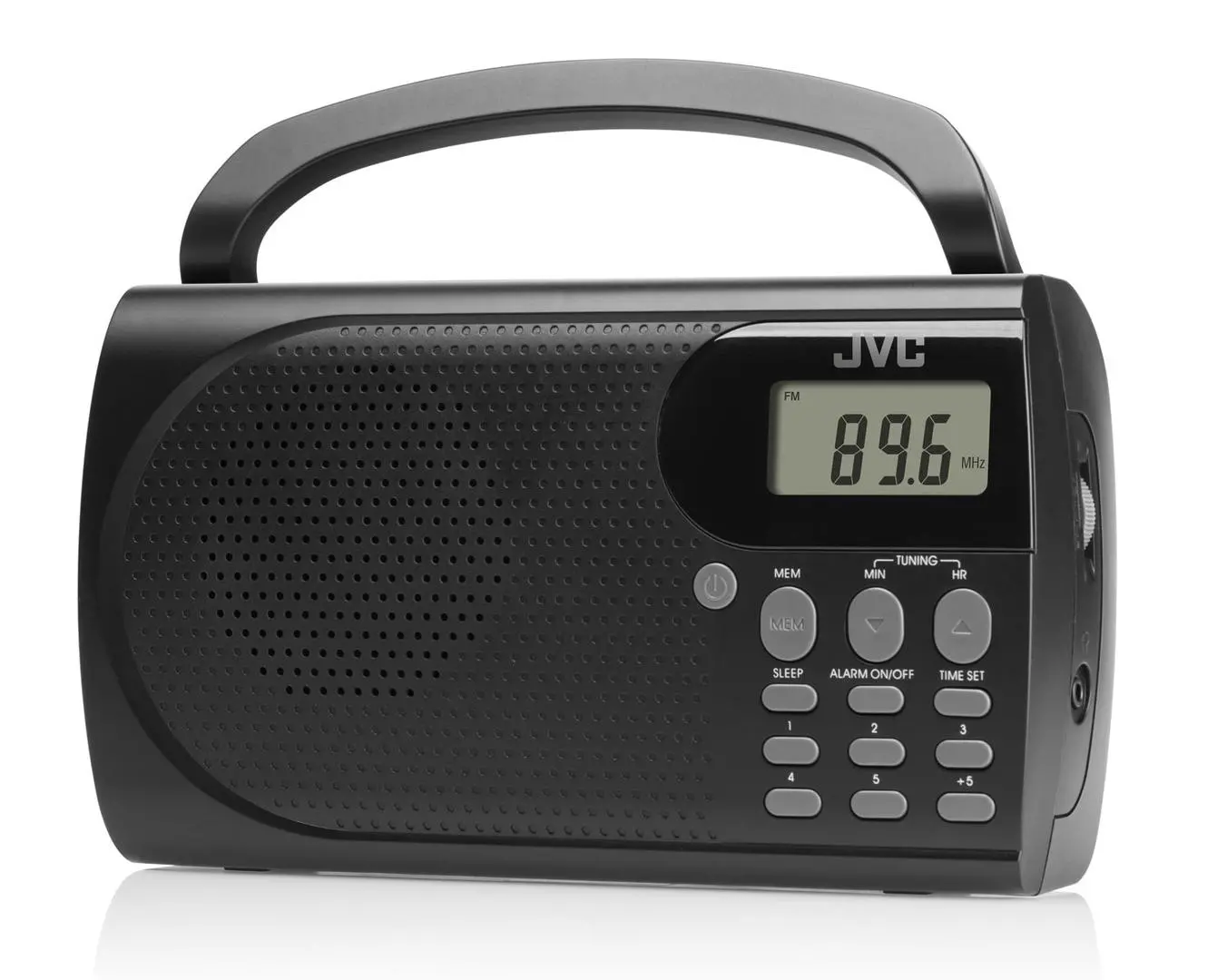Radioodbiornik JVC RA-E431B Radio FM Czarny