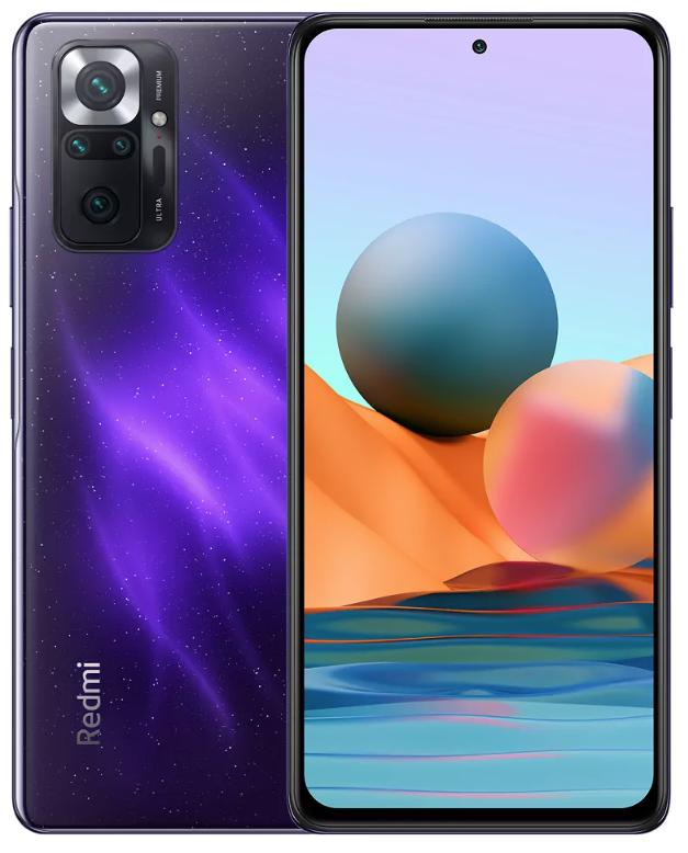 Smartfon Xiaomi Redmi Note 10 Pro 6/128GB - 6,67" - 108 Mpix - Nebula Purple