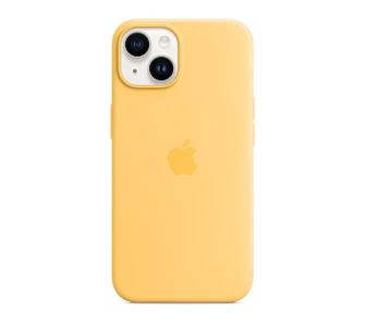 Etui Apple silikonowe z MagSafe do iPhone 14 Plus Żółty