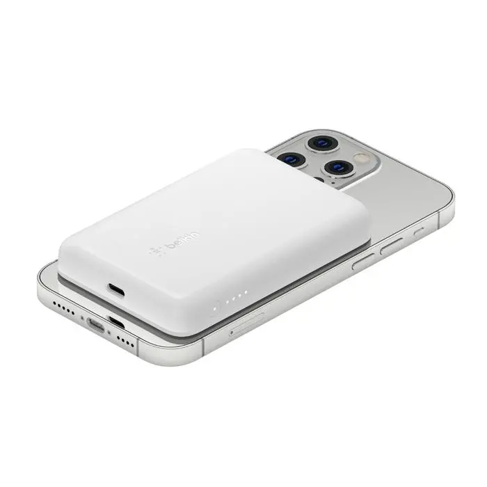Powerbank Belkin BPD002BTWH MagSafe Magnetic Wireless 2500mAh Biały