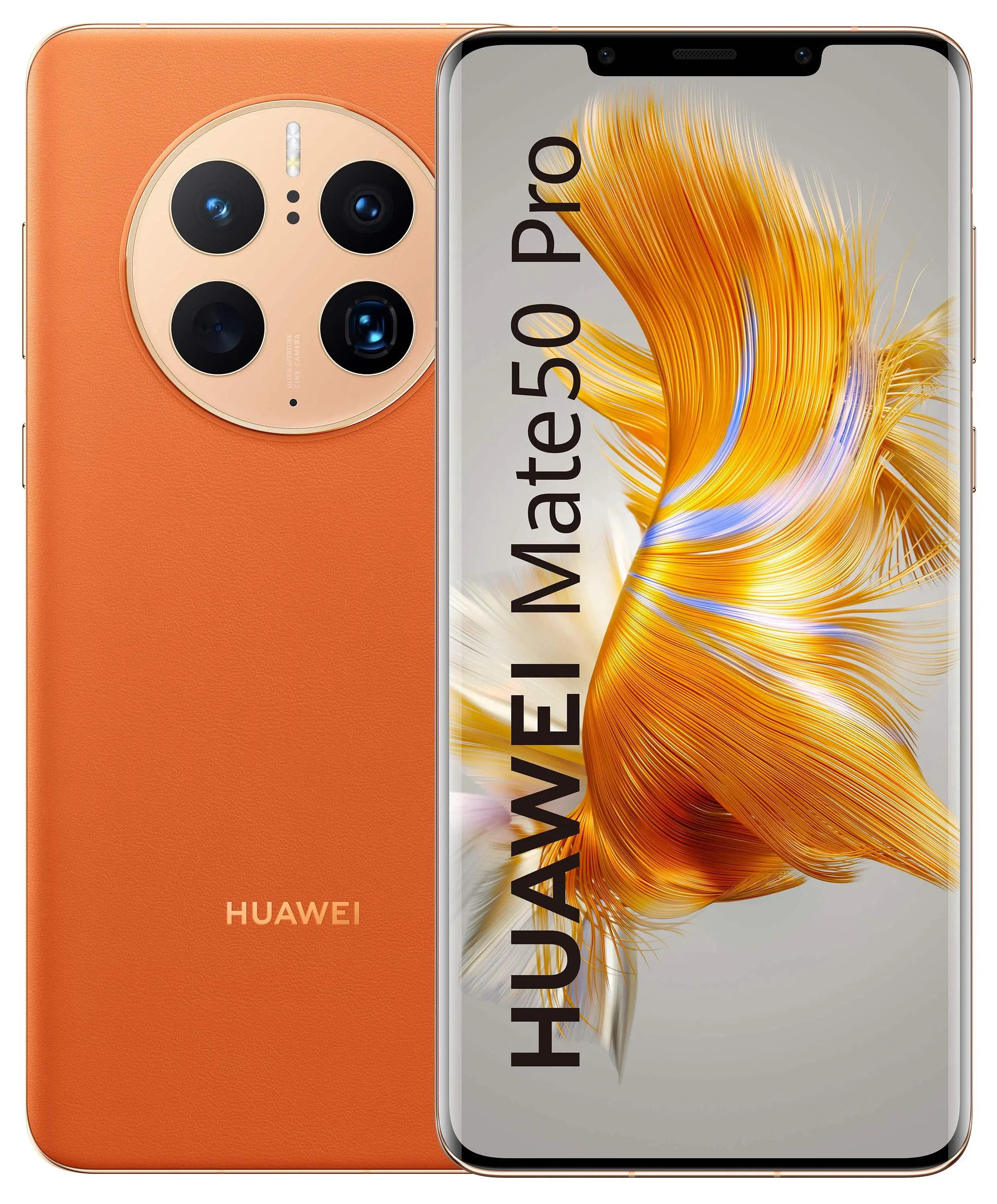 Smartfon Huawei Mate 50 Pro  8/512GB 6,74" 120Hz 64Mpix Pomarańczowy