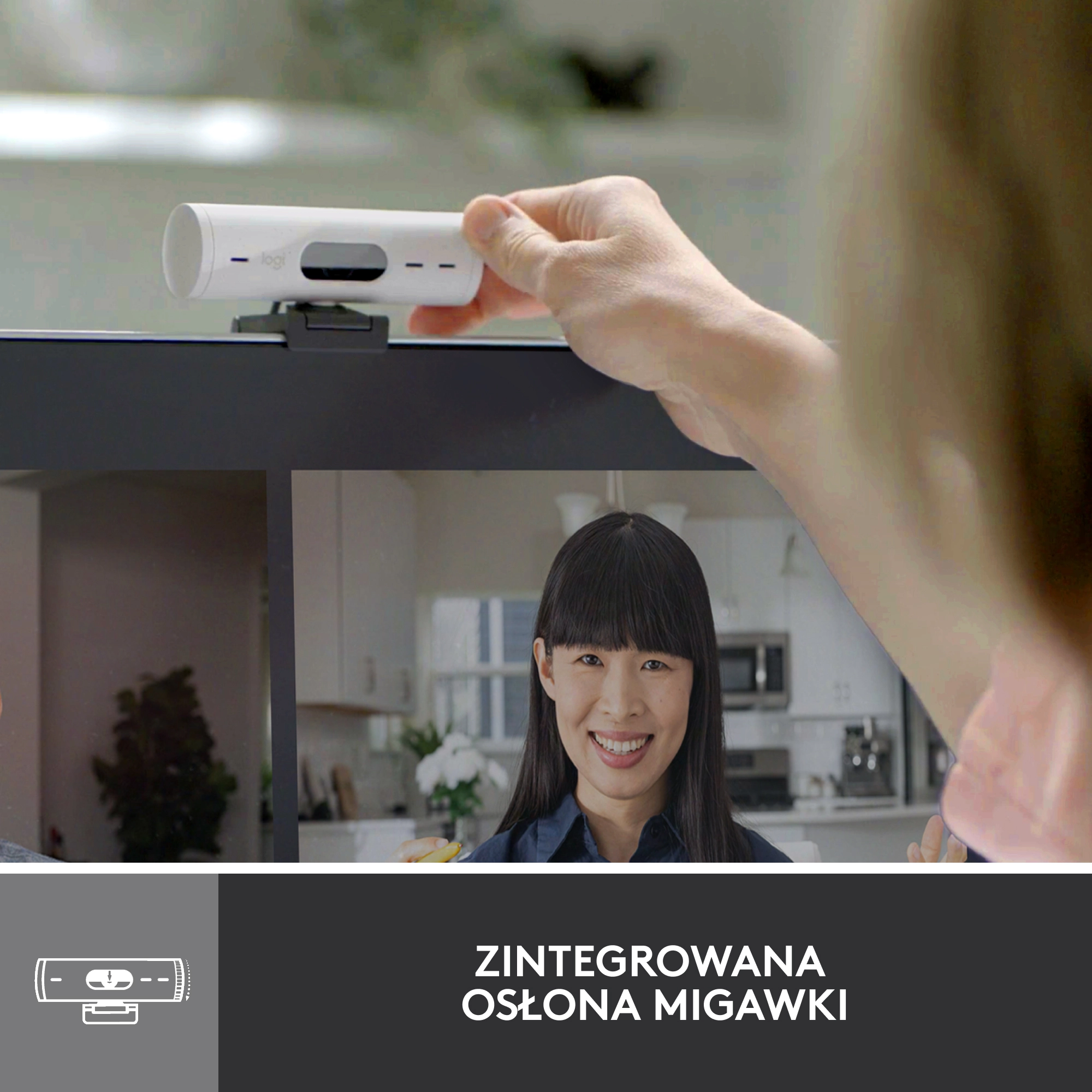 Kamera internetowa Logitech Brio 500 Biały
