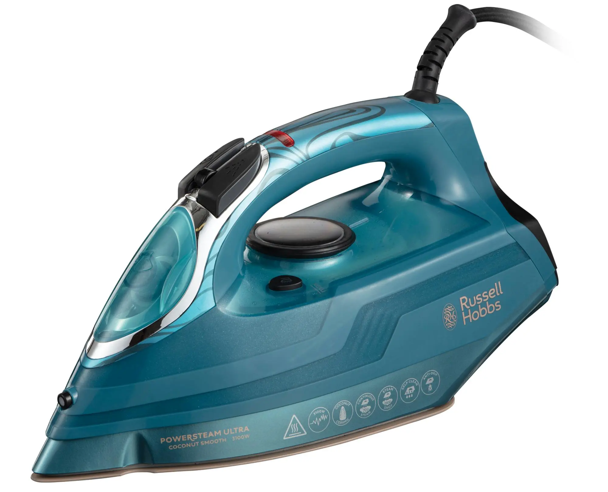 Żelazko Russell Hobbs Power Steam Ultra Coconut Smooth 26340-56 Ceramic 230g/min