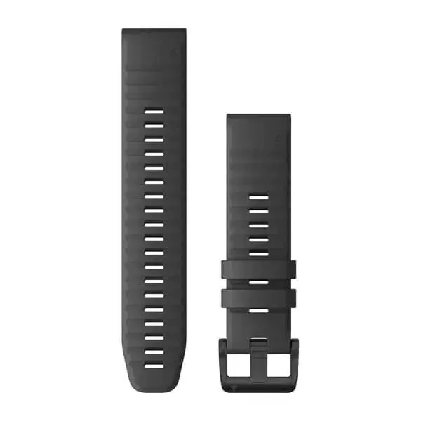 Pasek Garmin QuickFit silikon 22 mm Szaro-Czarny
