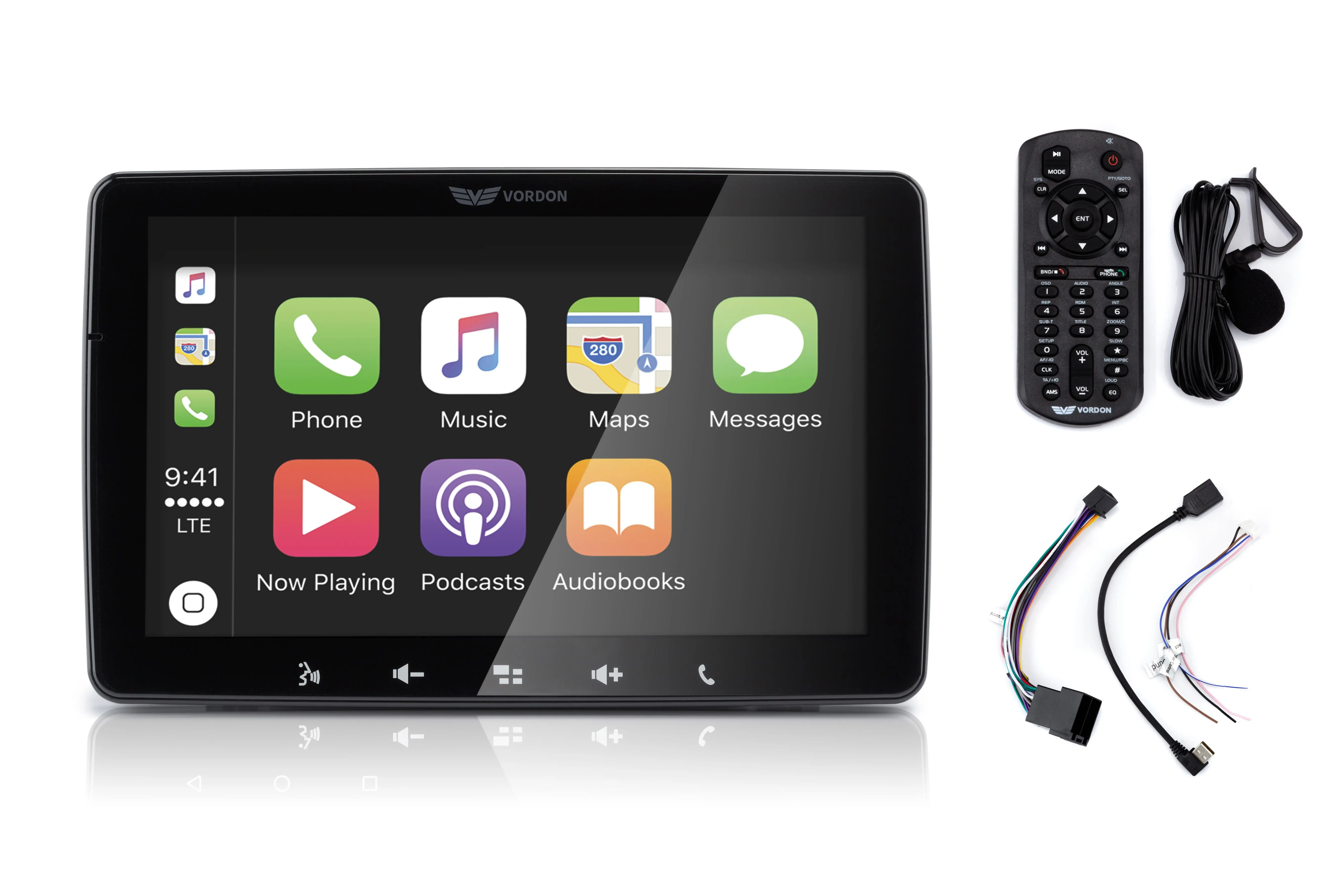 Radioodtwarzacz samochodowy Vordon HT-945 Chester z USB/SD 4x60W Bluetooth