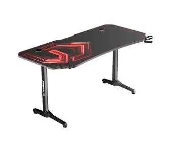 Biurko Ultradesk FRAG XXL 160cm Czarno-czerwony