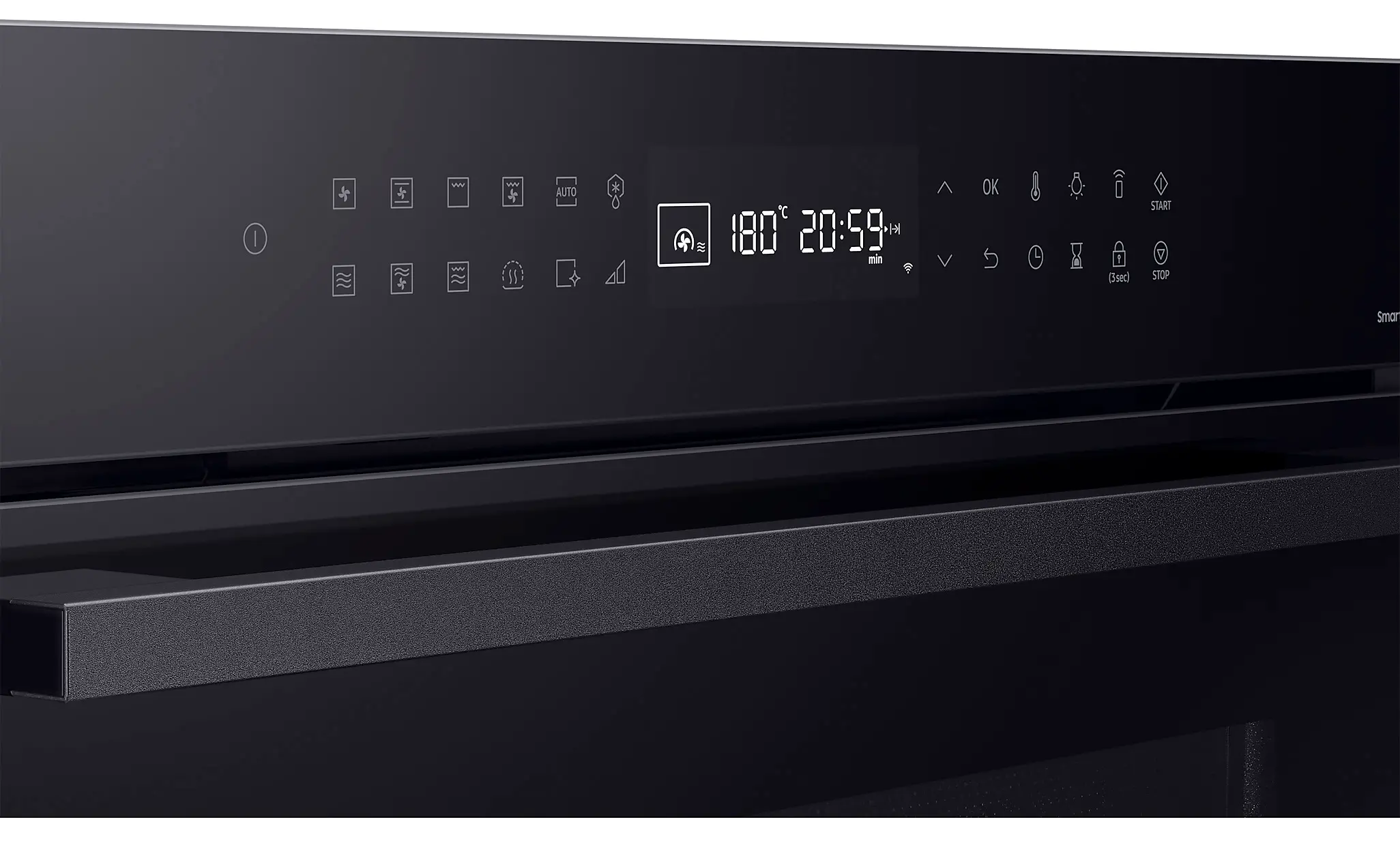 Piekarnik z mikrofalą Samsung NQ5B4353HBK Termoobieg Zdalne sterowanie Czarny