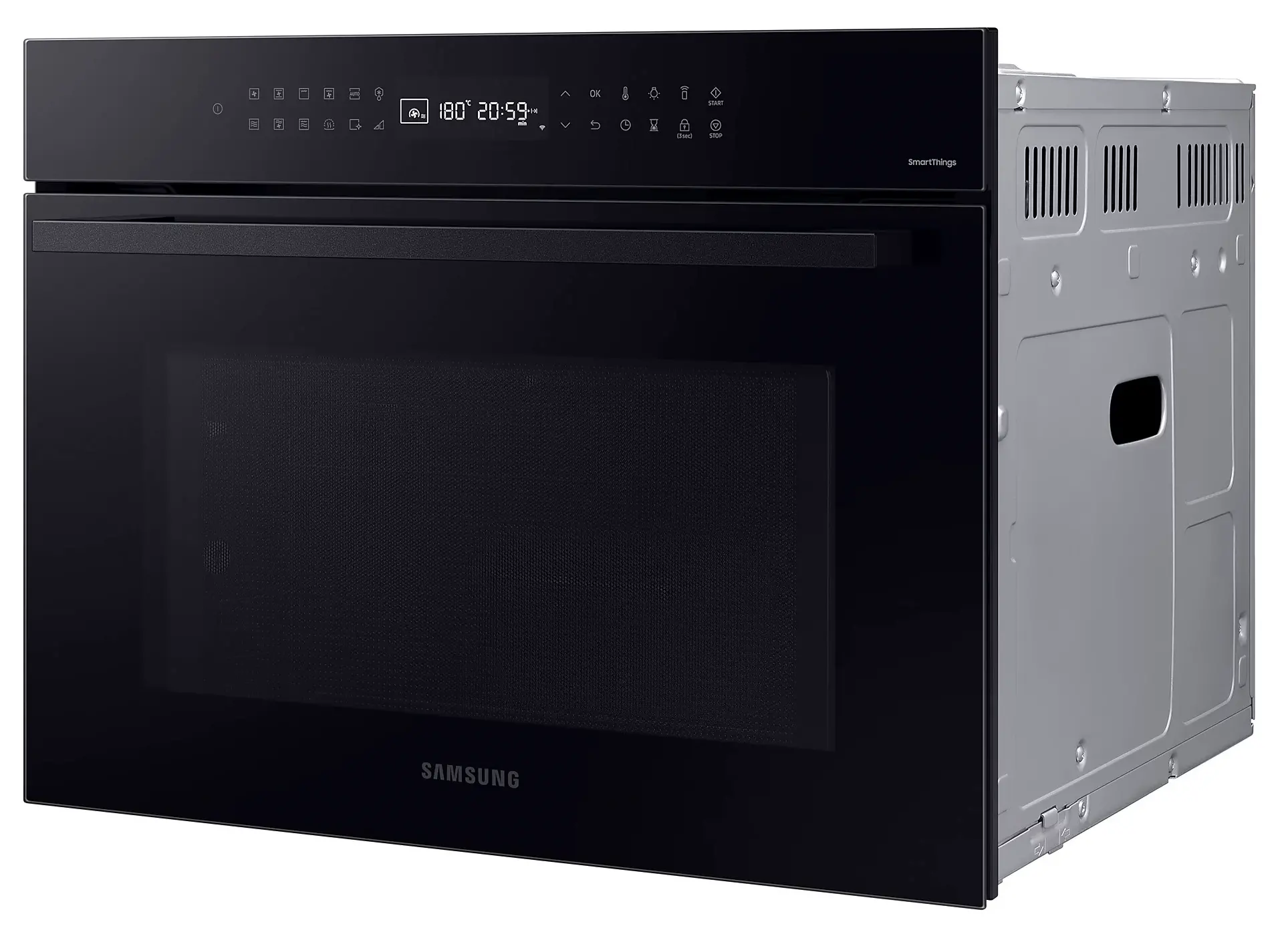Piekarnik z mikrofalą Samsung NQ5B4353HBK Termoobieg Zdalne sterowanie Czarny