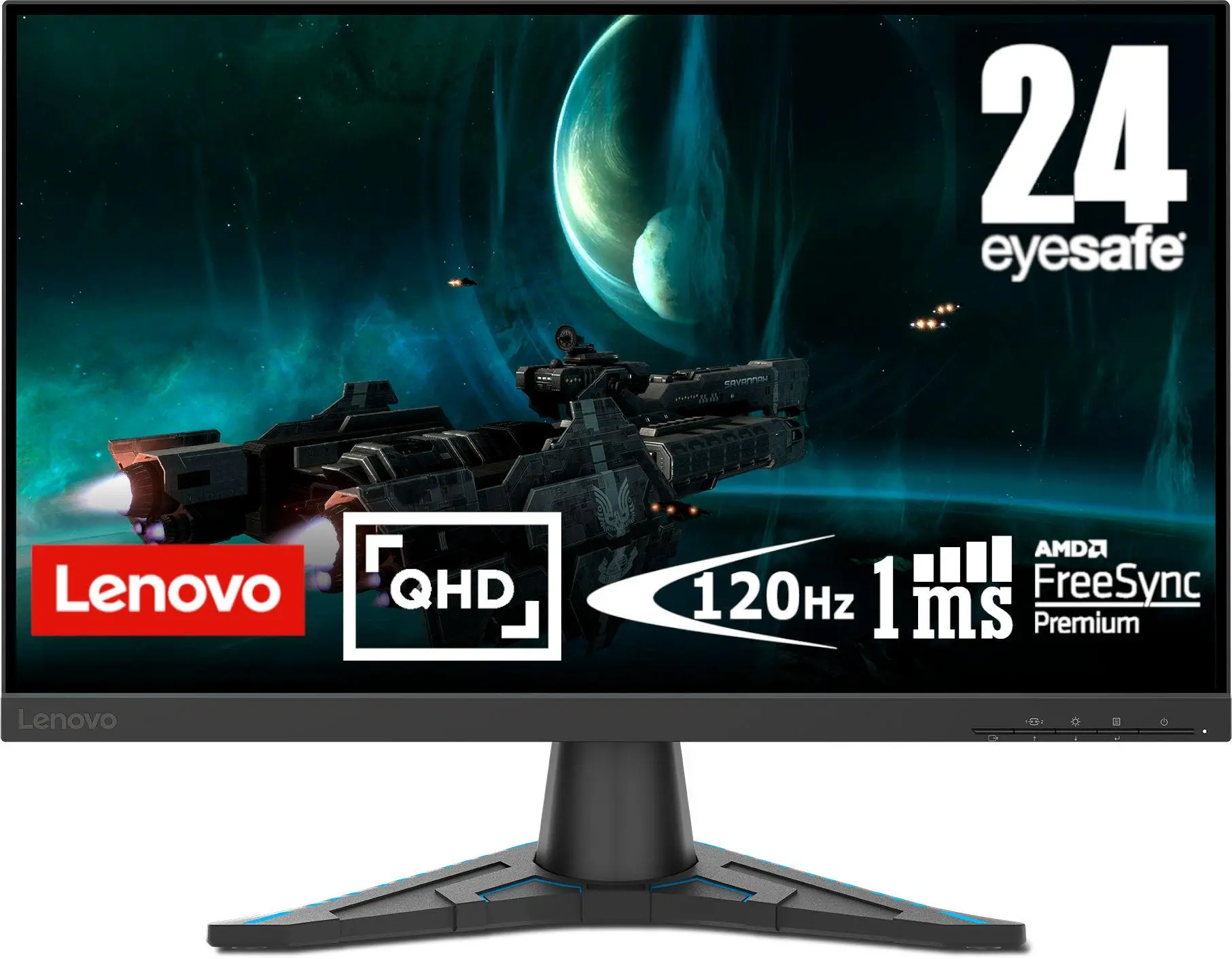 Monitor Lenovo G24qe-20 24" 2K IPS 100Hz 1ms Gamingowy