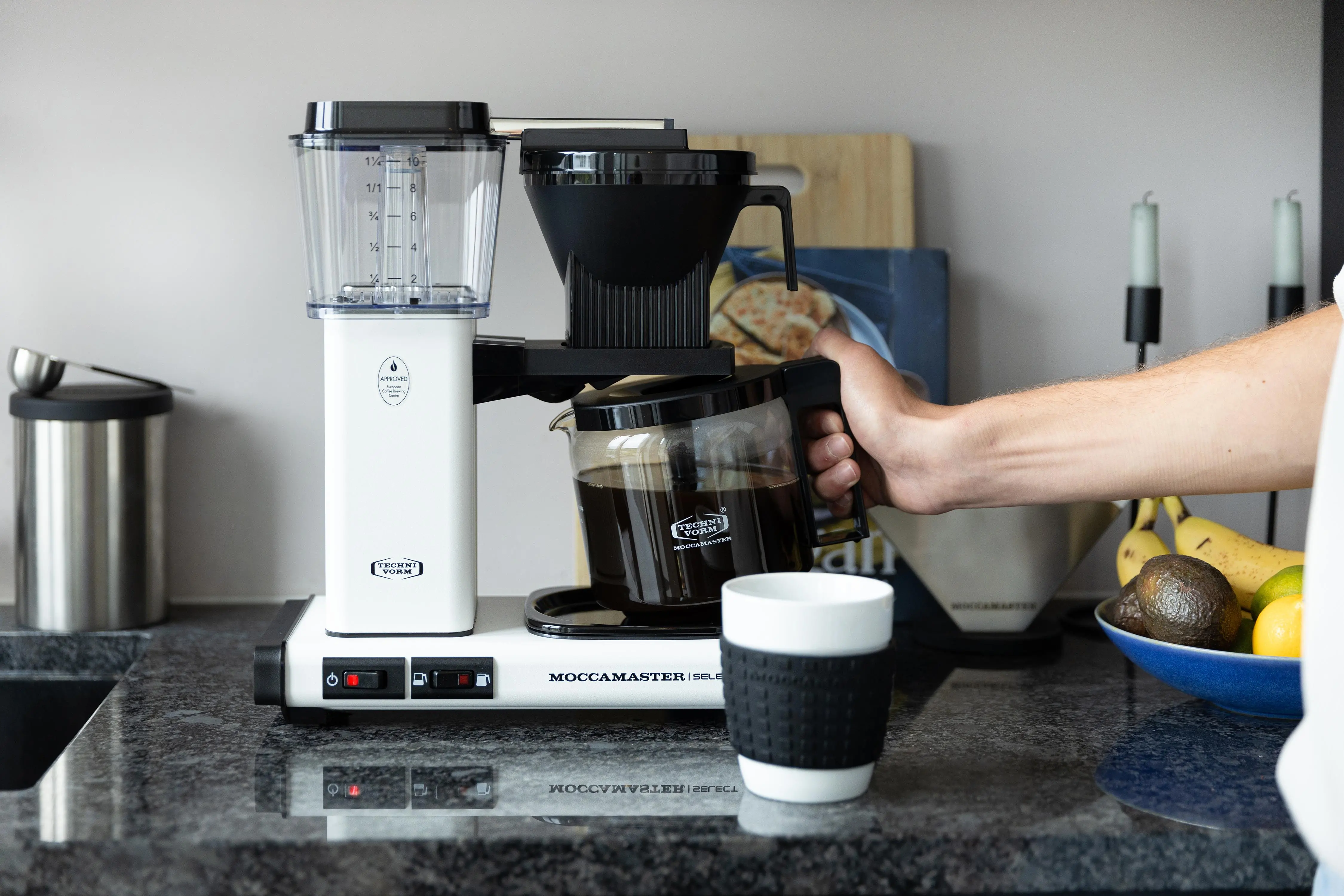Ekspres Moccamaster KBG 741 Select Biały