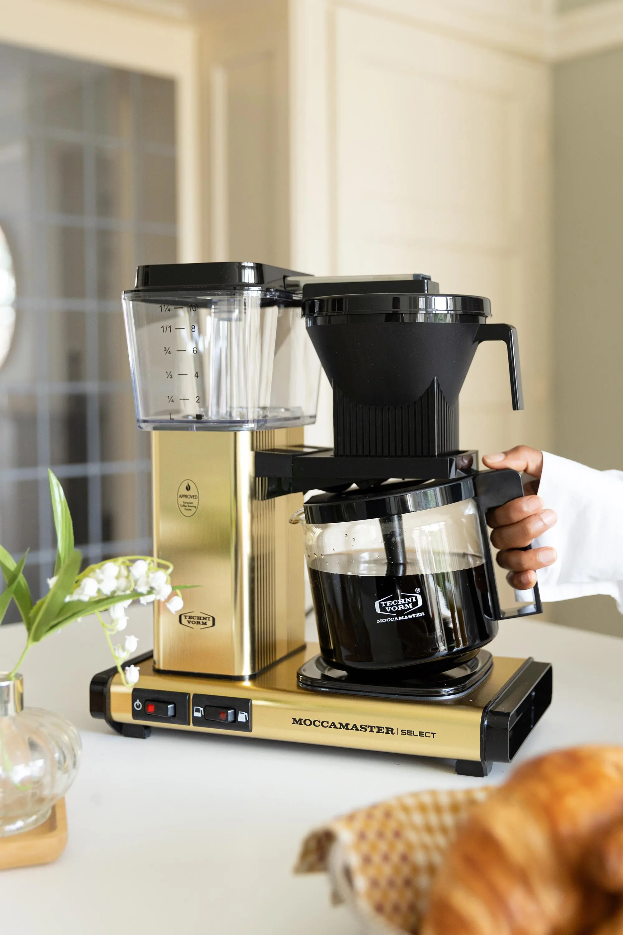 Ekspres Moccamaster KBG 741 Select Złoty