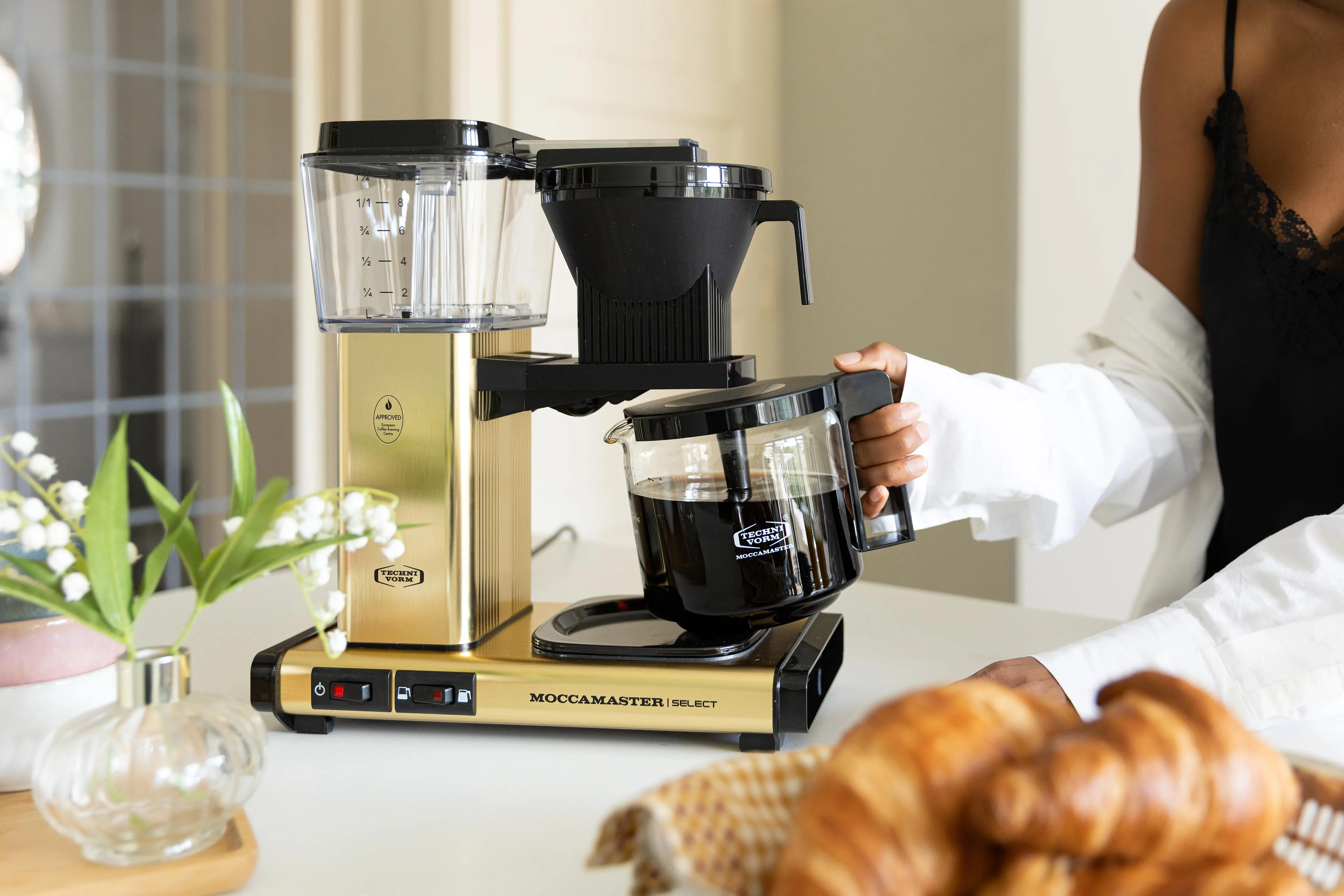 Ekspres Moccamaster KBG 741 Select Złoty