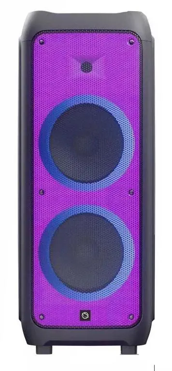 Power Audio Manta SPK5450 300W Bluetooth Radio FM Mikrofon Karaoke Czarny