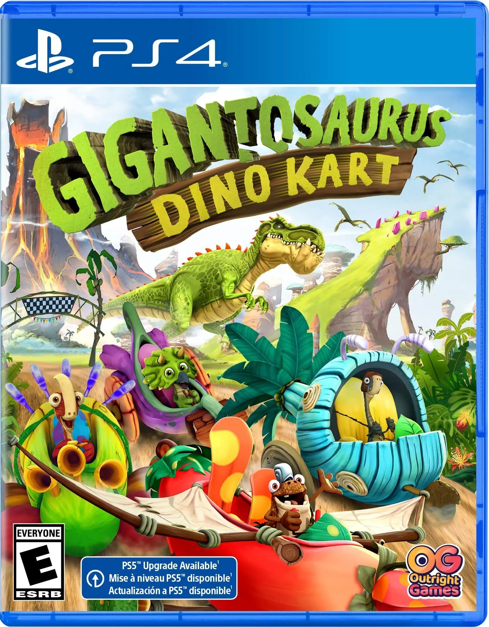 Gigantozaur Dino Kart Gra na PS4 (Kompatybilna z PS5)